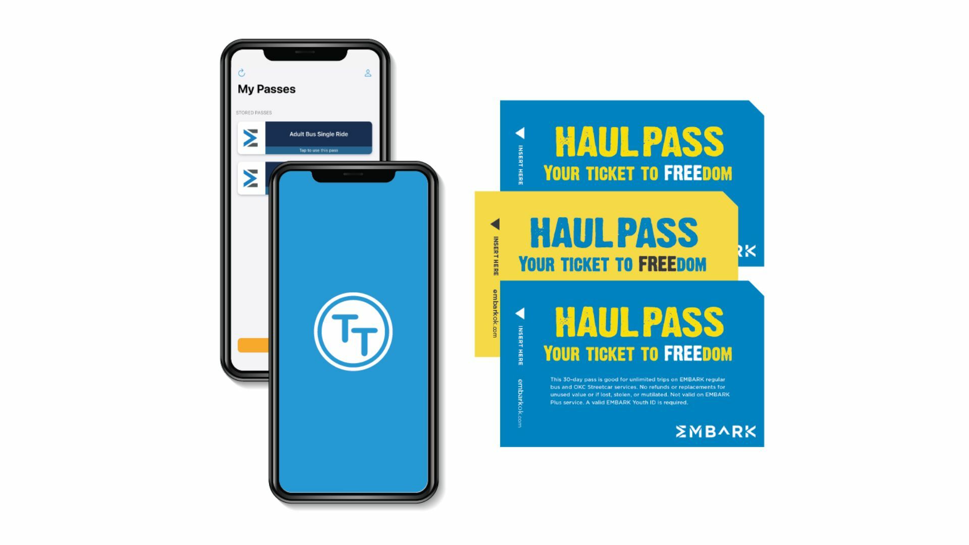 Graphic of Youth Passes available, including Haul Pass.